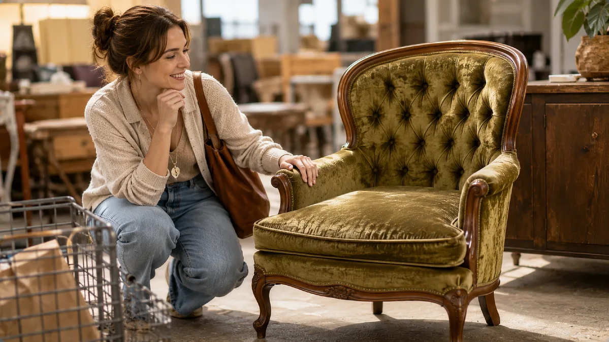I Bought a $1,900 Accent Chair for $75 From a Source Most People Never Check