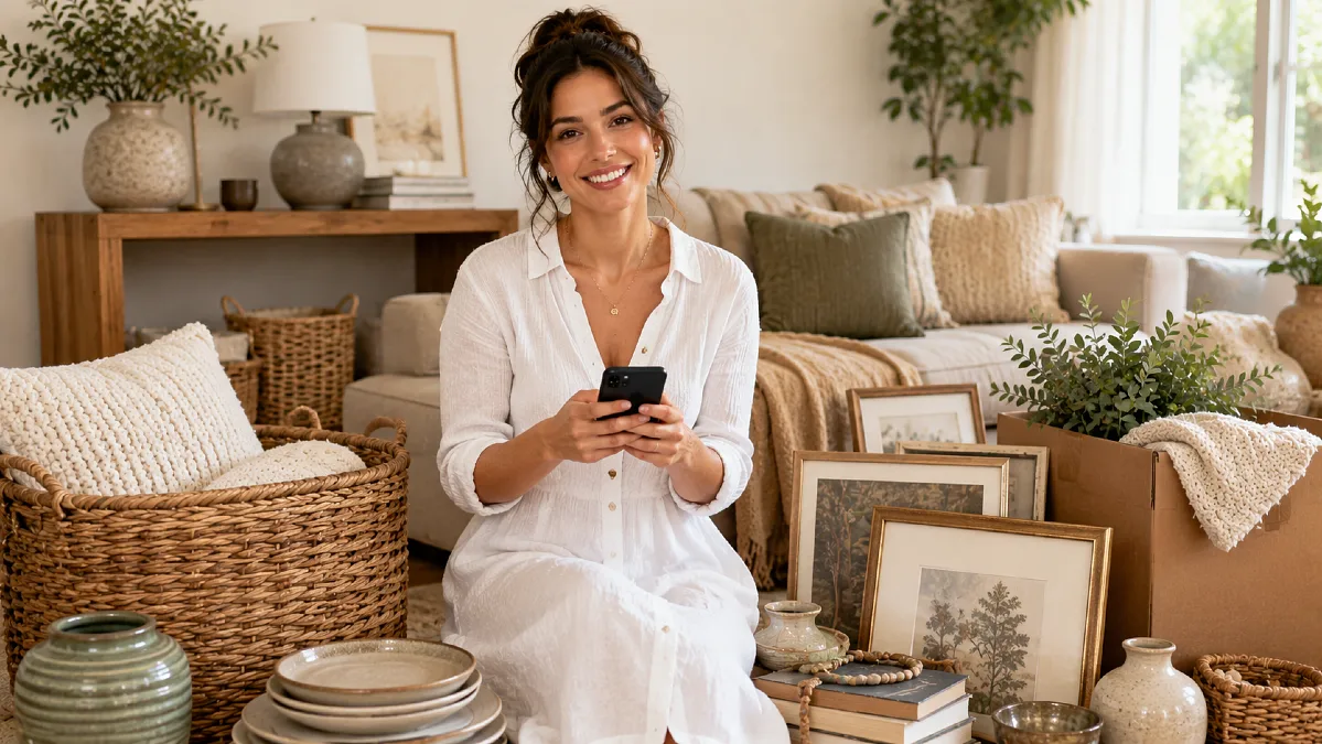 I Sold $1,100 in Home Decor From My Own House Without Buying a Single New Item