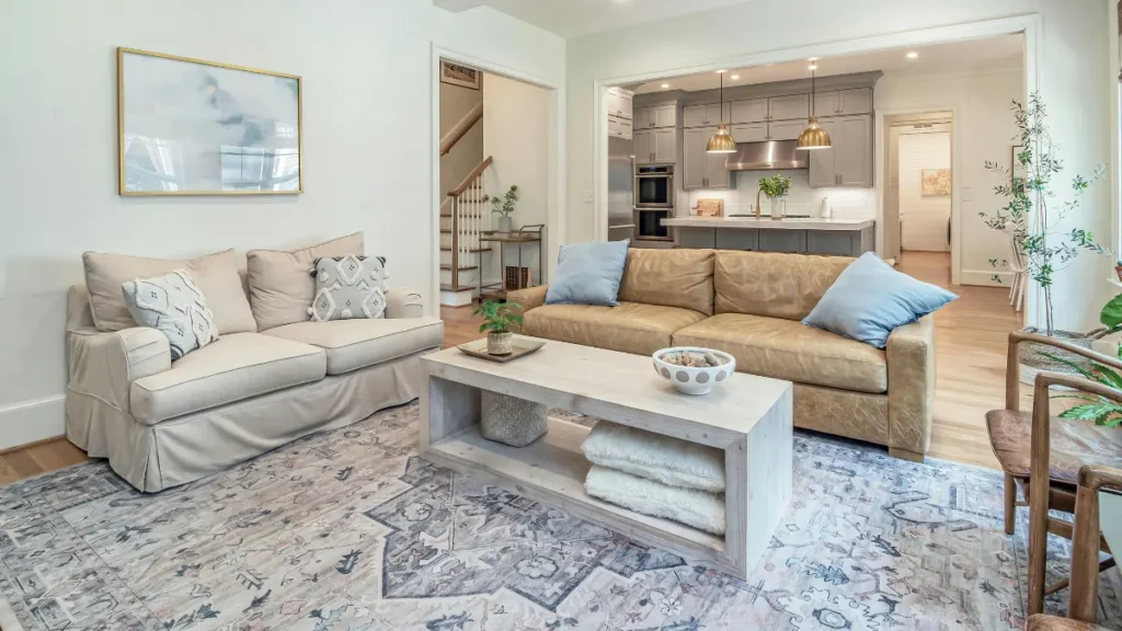Layering Rugs and Textiles on a Dime