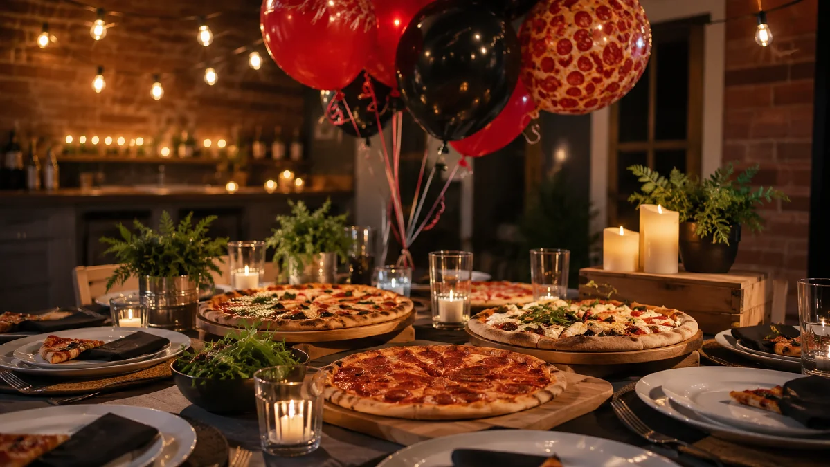 Pizza Party Decor Ideas