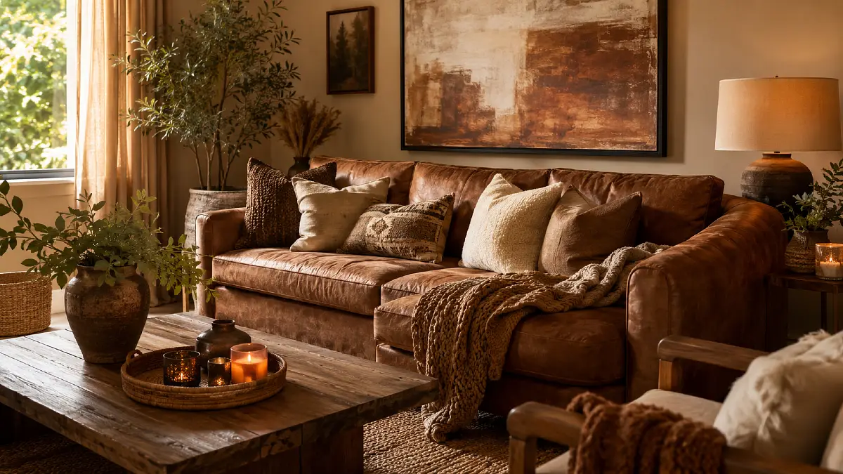19 Warm Brown Decor Ideas Bring Cozy Vibes Instantly