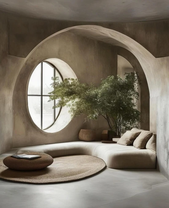 Architectural Curves And Concrete Finishes