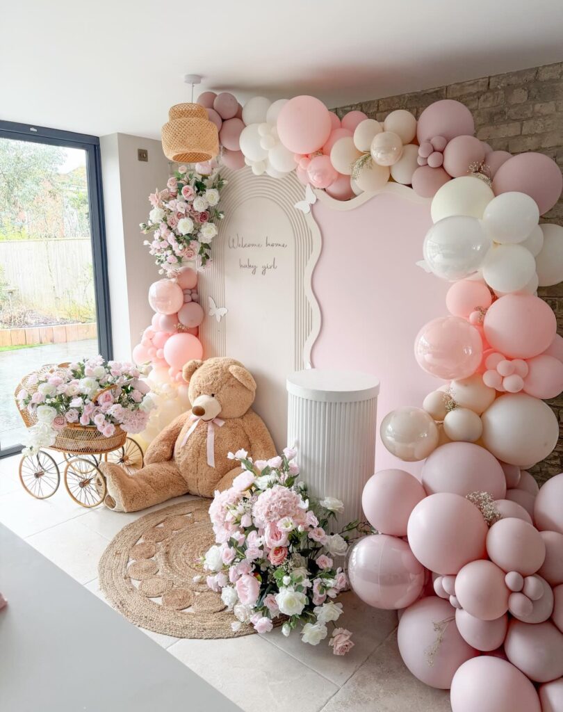 Blush Balloon Arch
