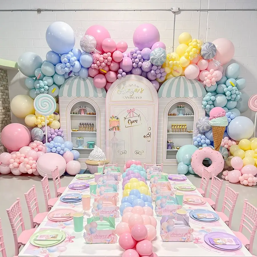 Candyland Shop Backdrop