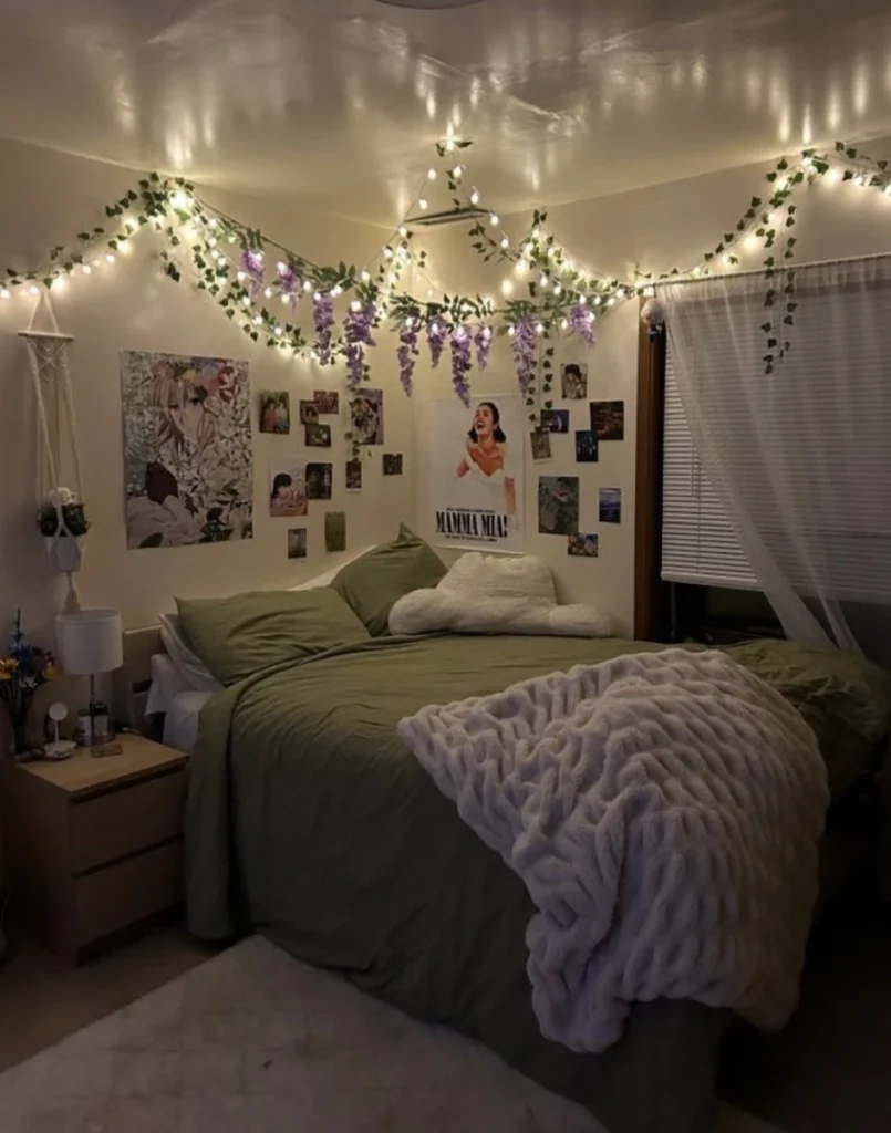 Canopy Lights and Earthy Greens