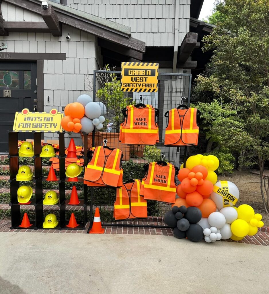 Construction Safety Gear Station