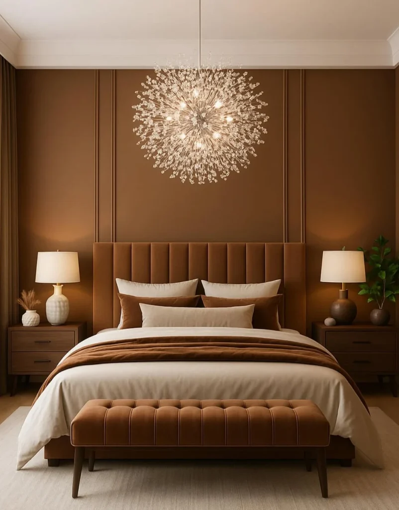 Crystal Starburst Chandelier
