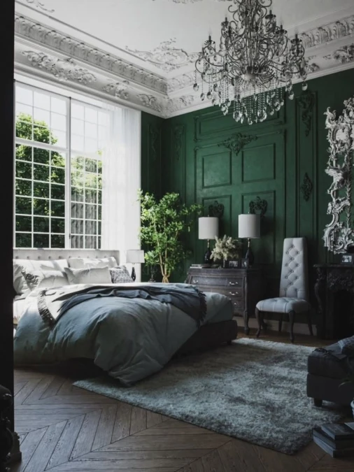 Dark Jade Meets Grand Architecture