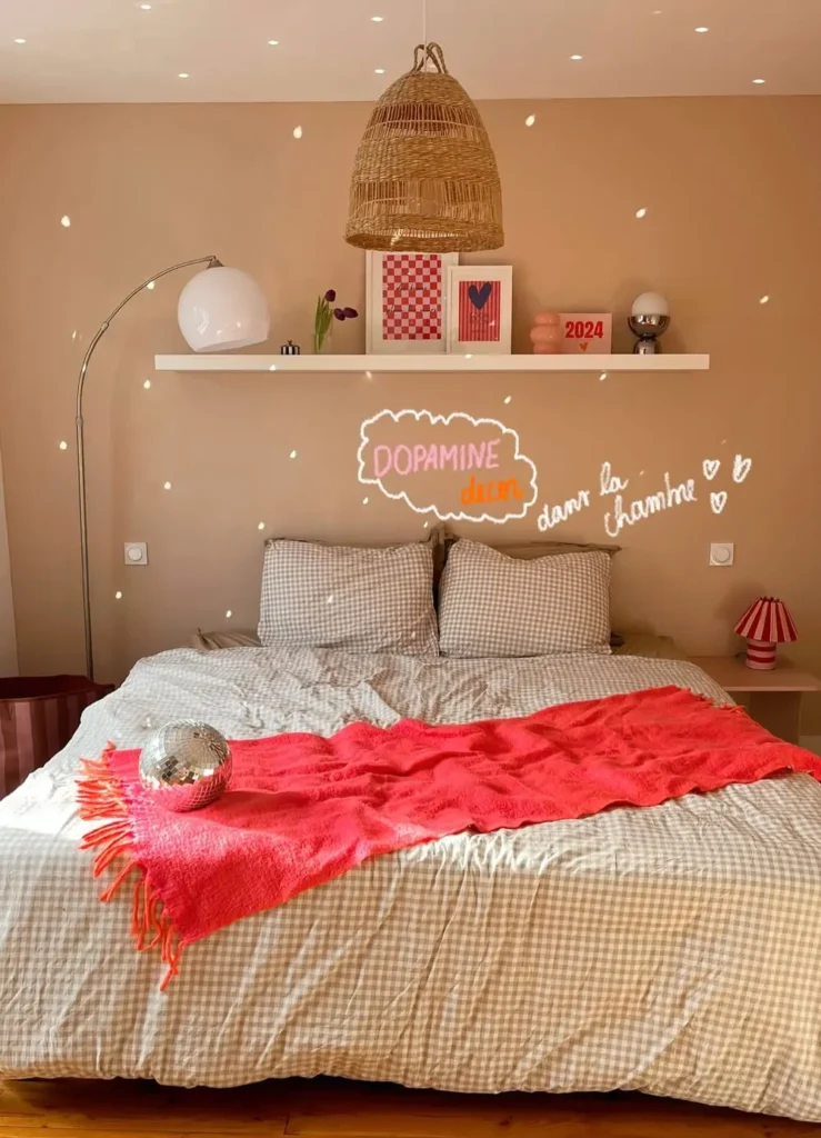 Disco Reflections And Coral Accents