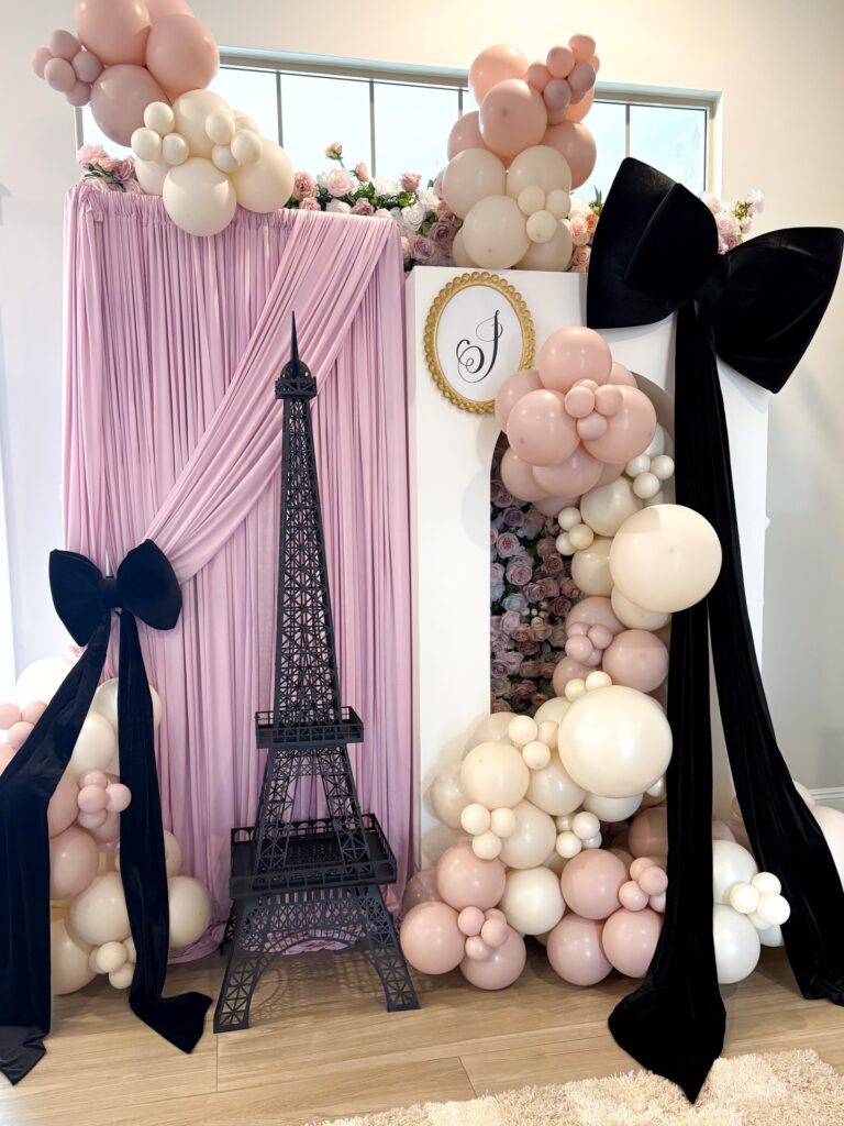 Eiffel Tower Backdrop