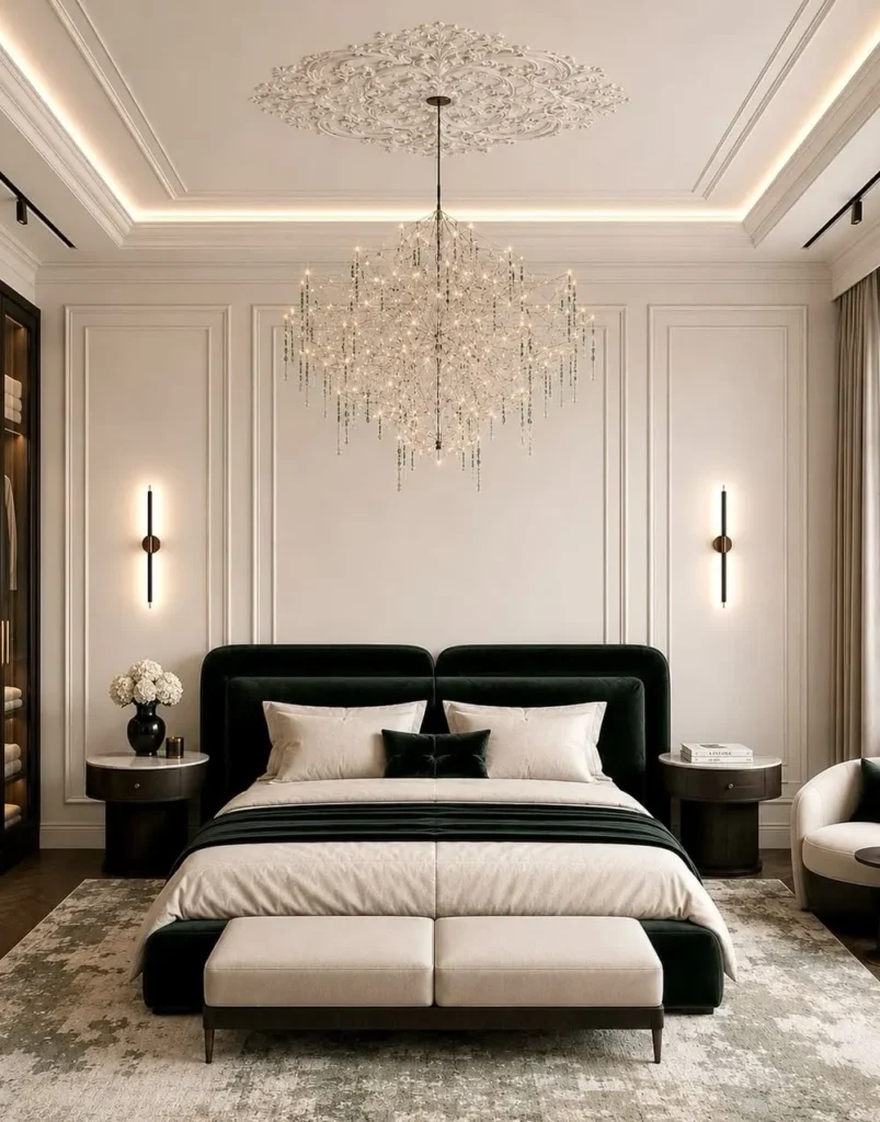 Emerald Velvet Headboard