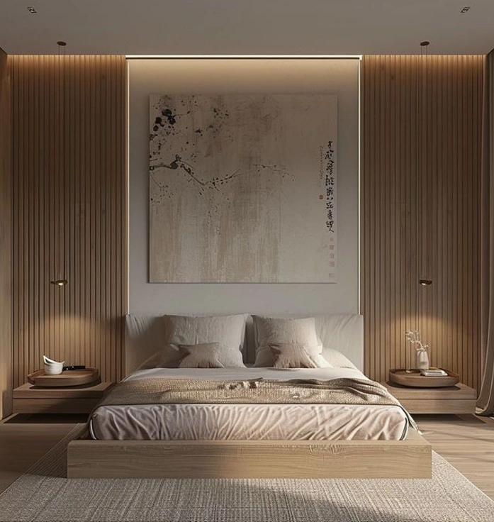 Floating Wooden Nightstands