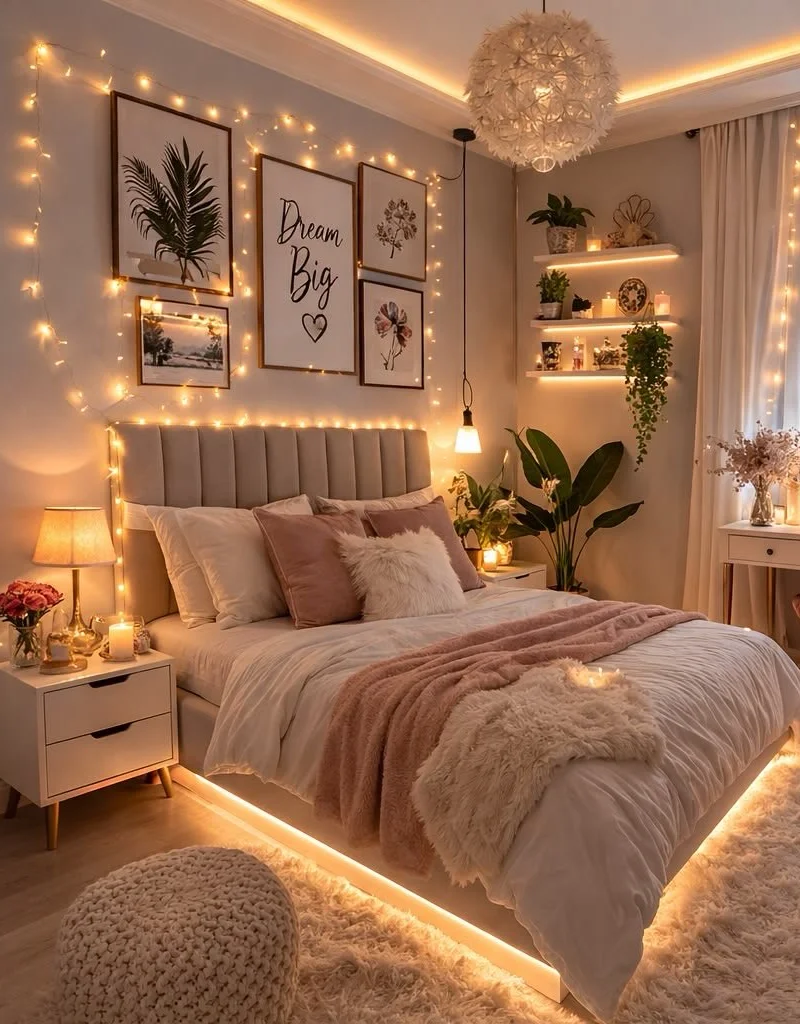 Glowing Layers and Blush Textures