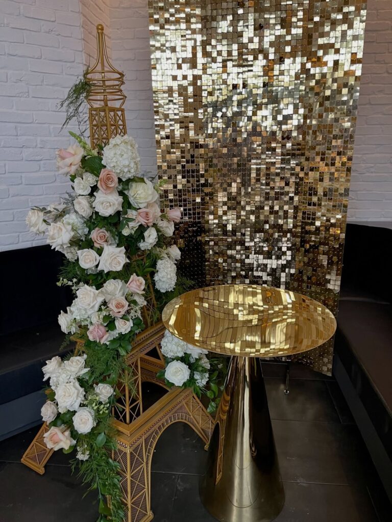 Gold Sequin Wall