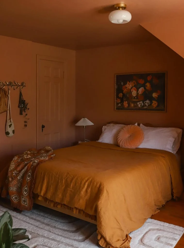 Monochromatic Rust and Linen Textures