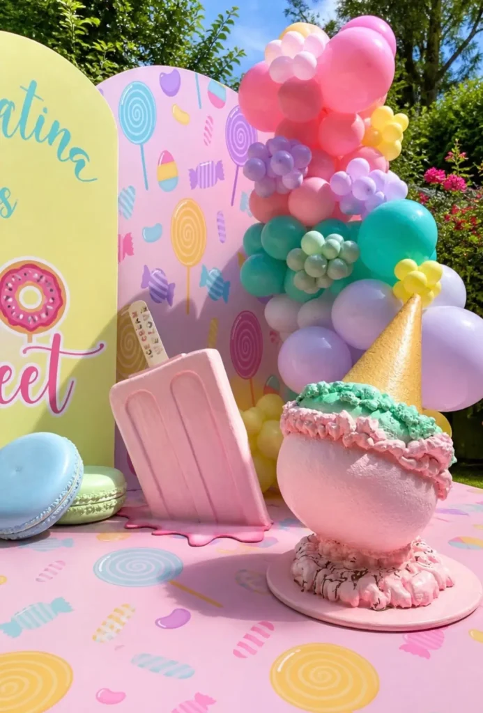Outdoor Candy Sweet Theme