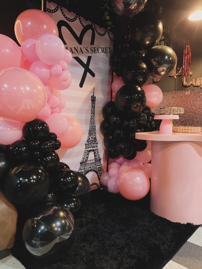 Paris x Victoria's Secret Inspired Party Backdrop