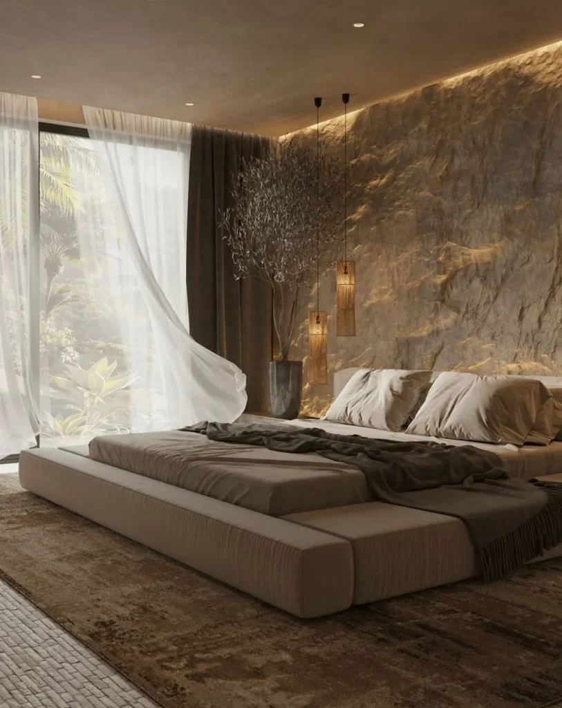 Rough Stone Accent Wall