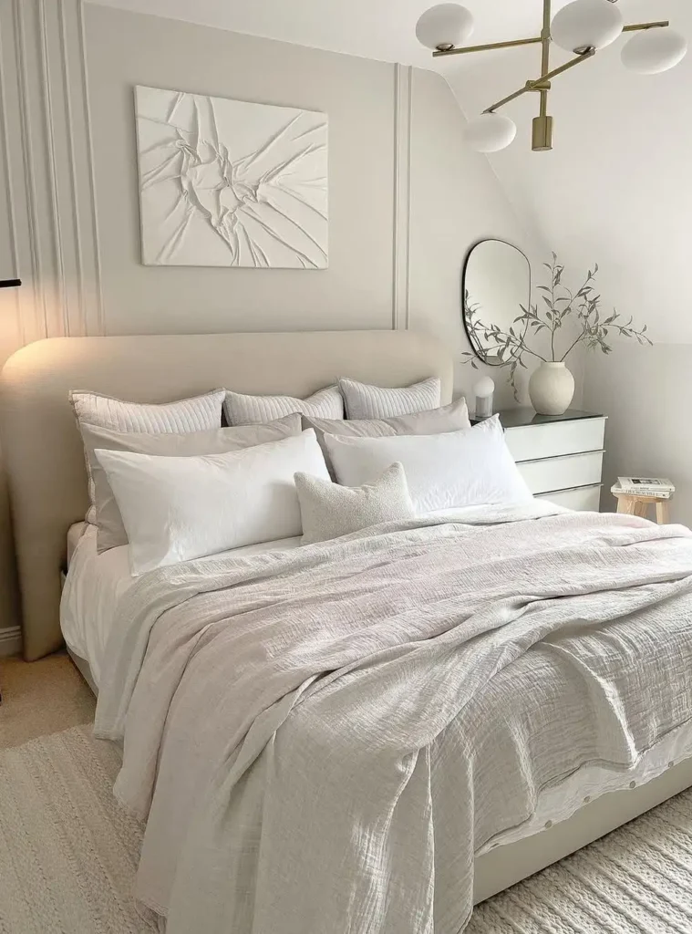 Textured Neutral Bedding