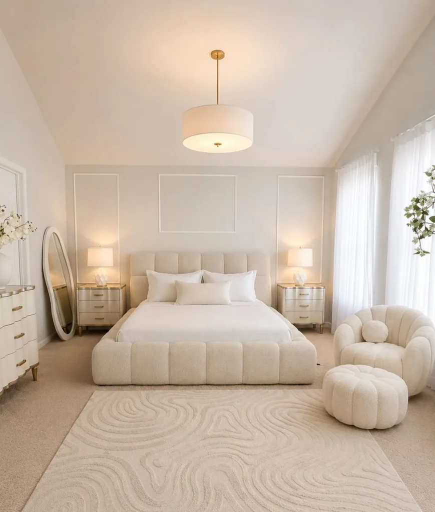 Textured Swirl Area Rug