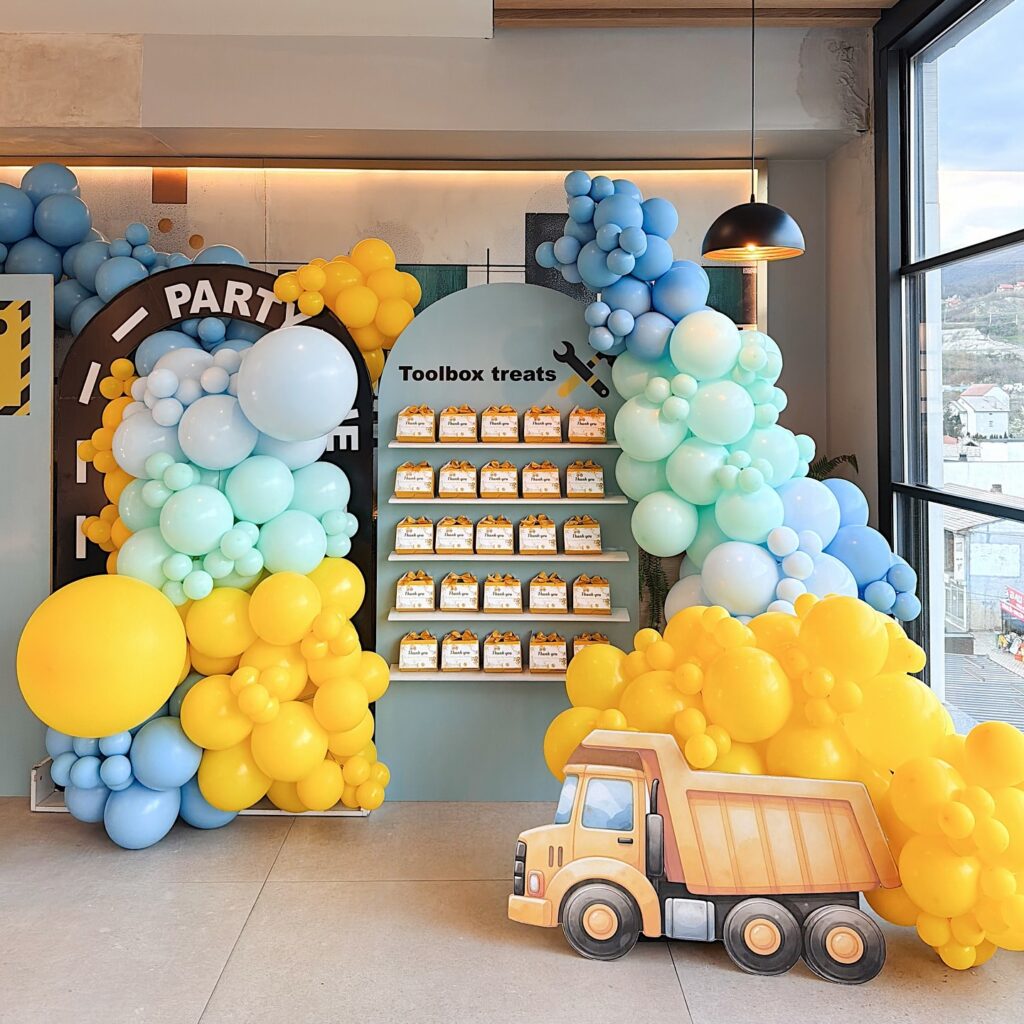 Toolbox Treats Favor Wall