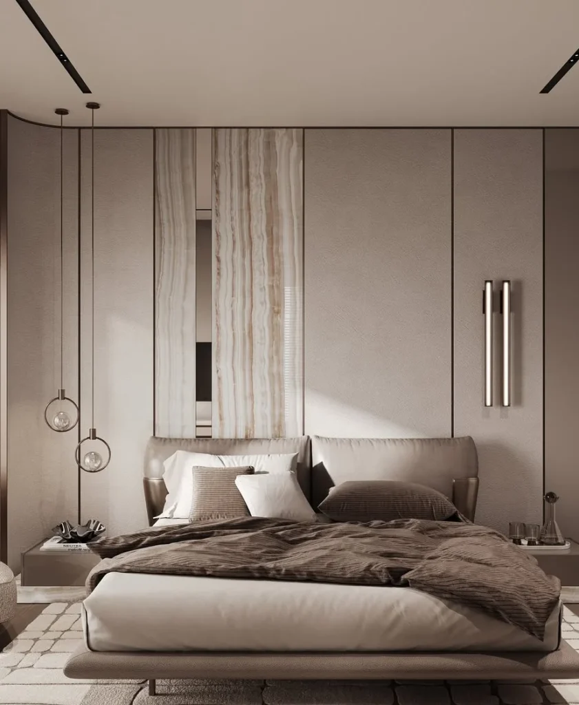 Vertical Stone Wall Accents