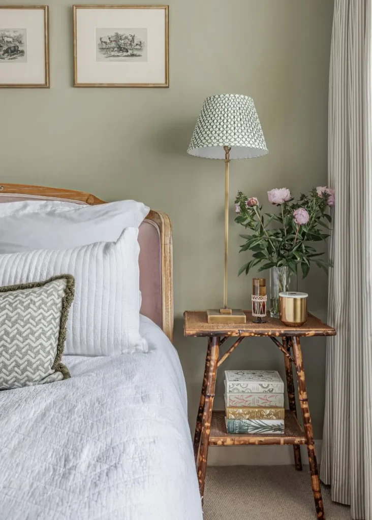 Vintage Charm and Sage Green Walls
