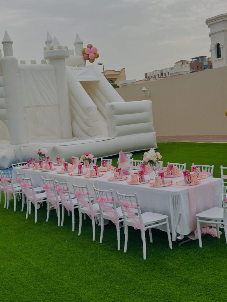 White Bounce Castle