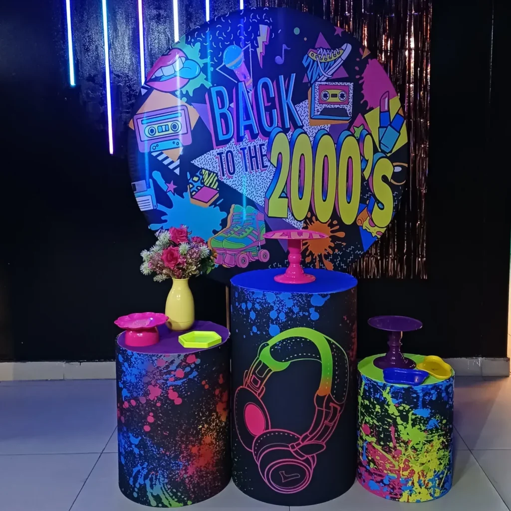 Y2K Neon Splatter