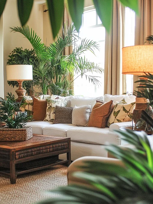 A Tropical Living Room Layer
