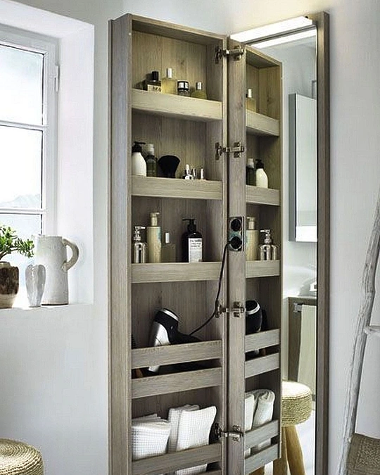 Mirrored Storage Tower