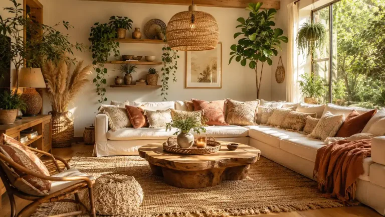 19 Boho Living Room Ideas That Feel Warm, Wild and Wildly Pinterest-Worthy