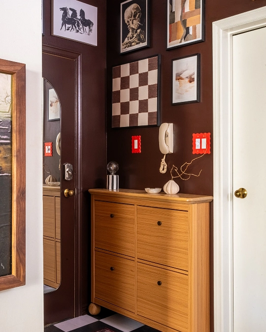 Moody Shoe Cabinet Entryway