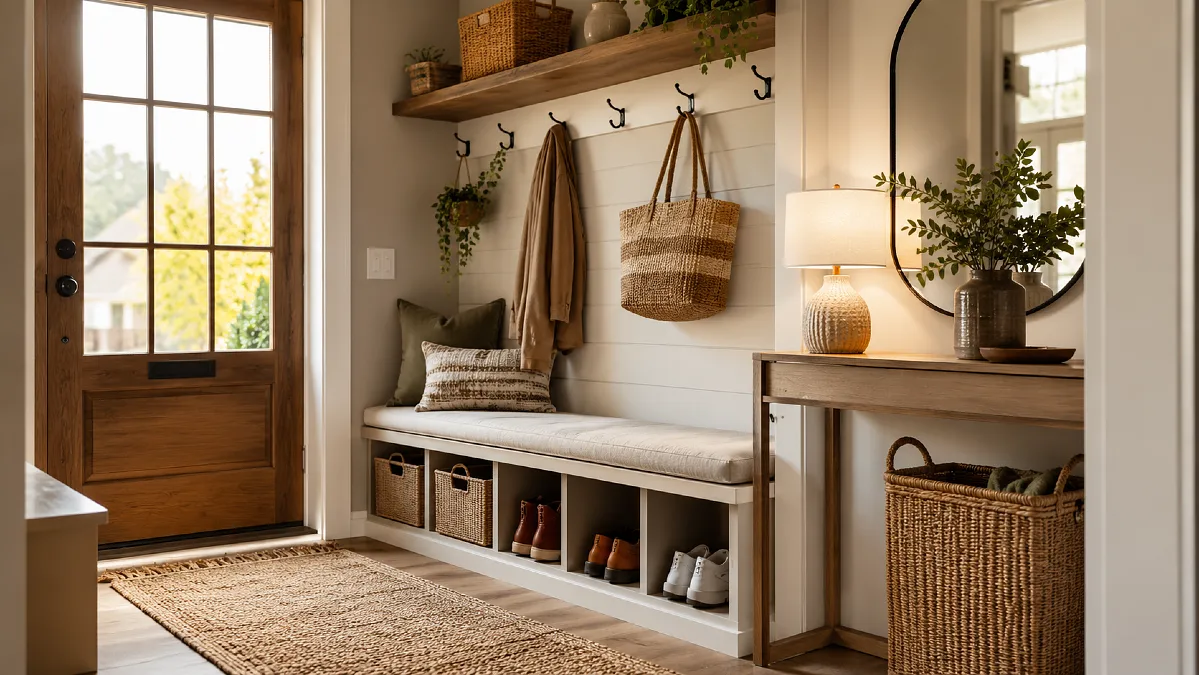 18 Small Entryway Storage Ideas That Tame the Chaos the Moment You Walk In

=
