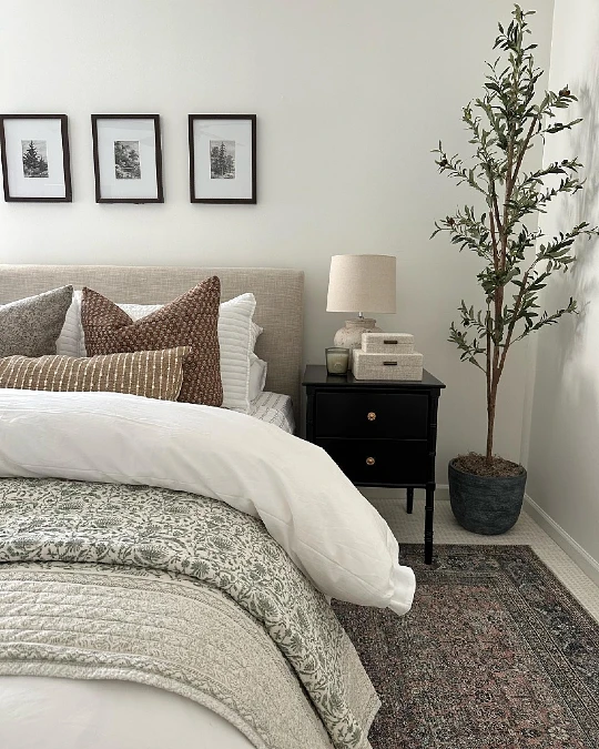 Earthy Bedroom Layers