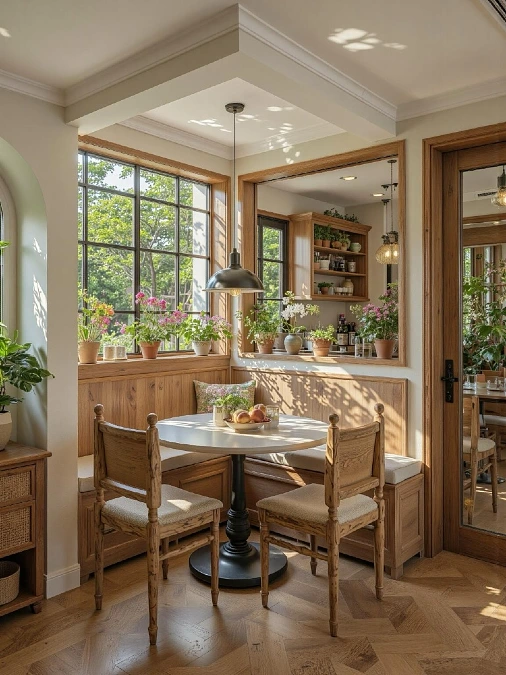 A Sunlit Breakfast Nook
