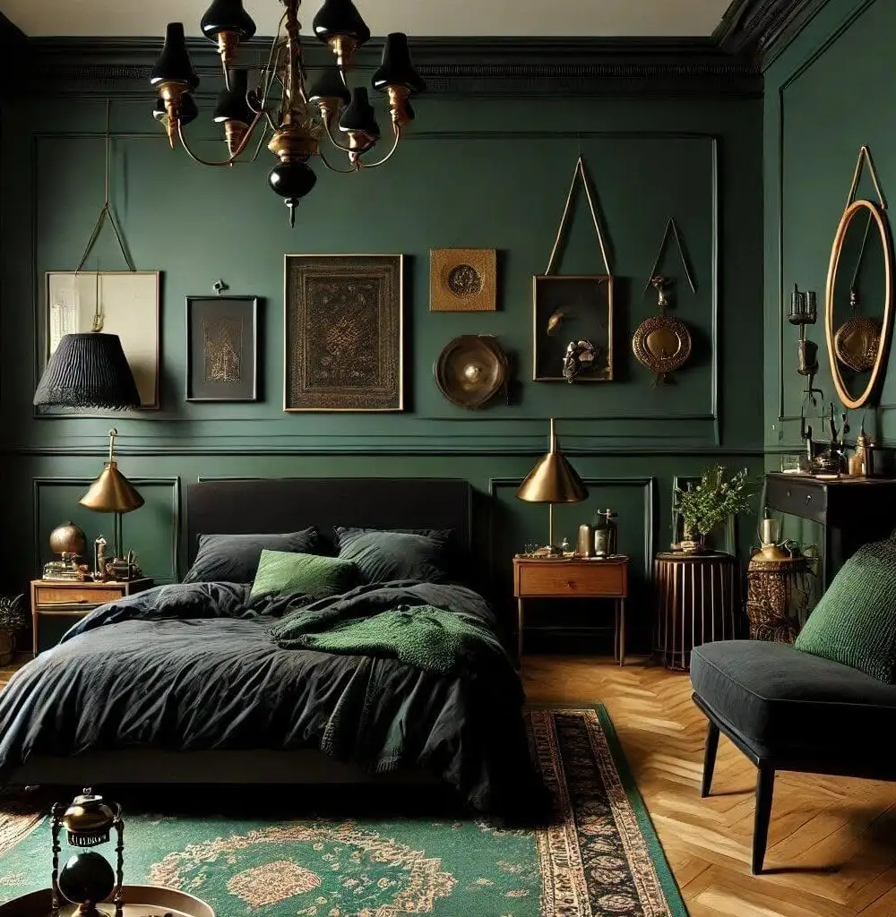 A Moody, Ornate Bedroom Sanctuary