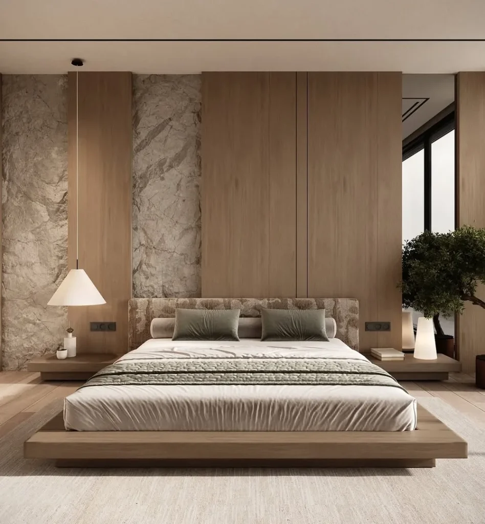 Pale Oak and Stone Minimalism