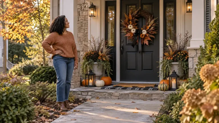 How to Make a Halloween Wreath That Reads From the Sidewalk