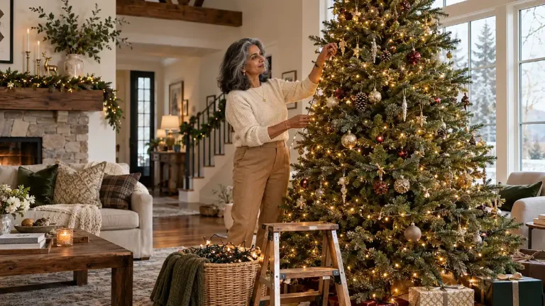 How Many Lights a Christmas Tree Actually Needs, By Tree Height
