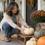 How to Keep Porch Pumpkins From Rotting Before Halloween Even Arrives