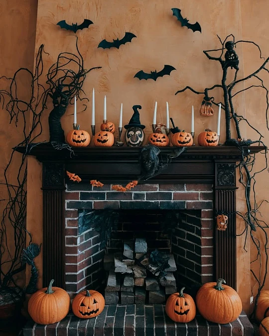 Twisted Branches and Bat-Filled Mantel