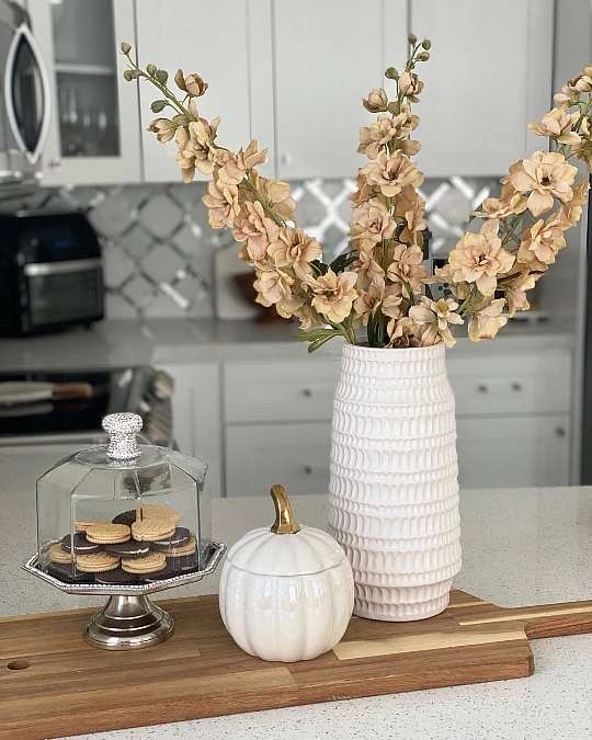 Soft Neutrals with a Pumpkin Canister