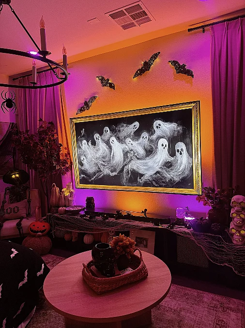 Moody Ghost Gallery Living Room