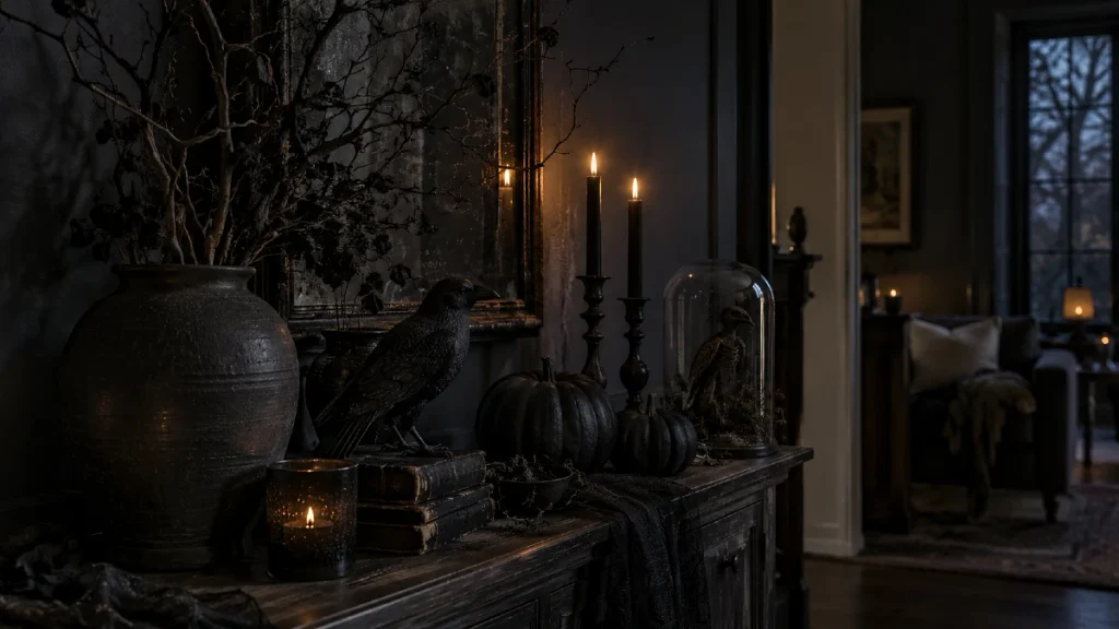 Halloween Props Disappear When Everything Has the Same Darkness
