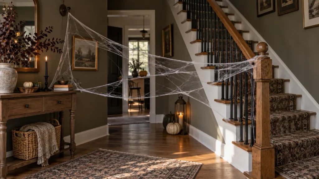 Build the Web Between Anchor Points, Not Across a Flat Surface