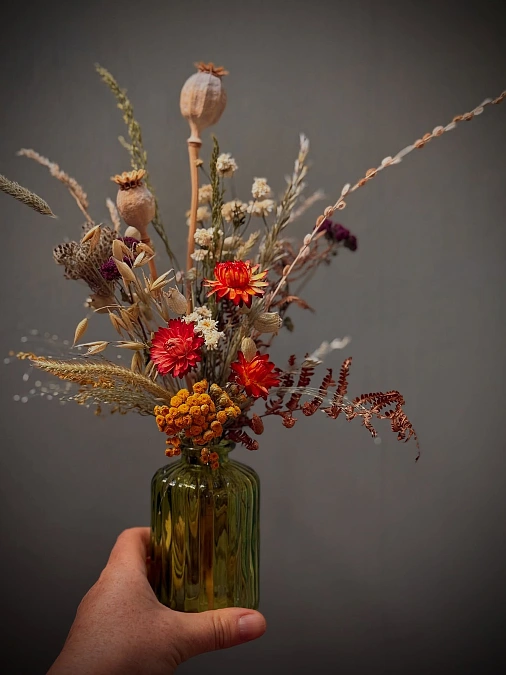 A Moody Bottle Arrangement