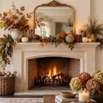 23 Fall Mantel Ideas That Look Styled Not Stuffed