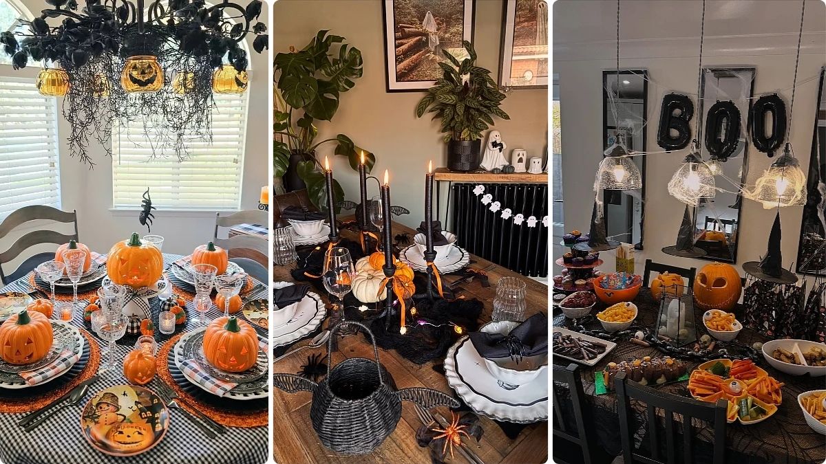 19 Halloween Tablescape Ideas Built for Dinner Not Just Photos