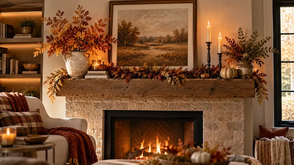 Use This Fall Mantel Formula When You Feel Stuck